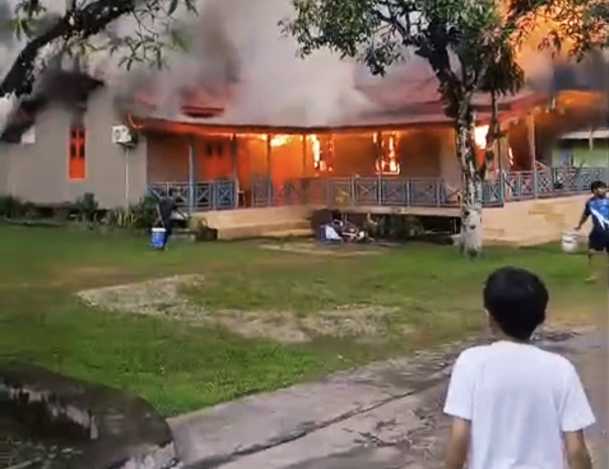 Rumah Warga Perintis Sanggau Hangus dalam Hitungan Menit, Ini Peyebapnya